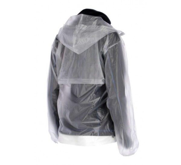 horse riding raincoat back