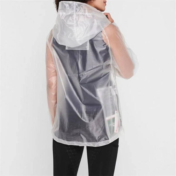 horse riding raincoat model2