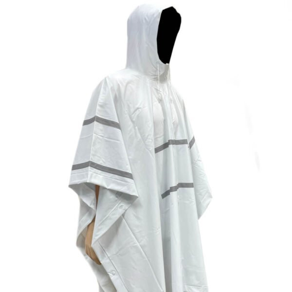 ⁦Adult Outdoor Waterproof Rain Poncho⁩ - الصورة ⁦3⁩