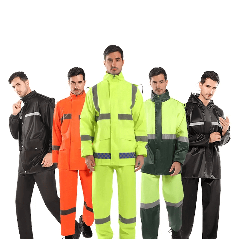 impermeable de seguridad