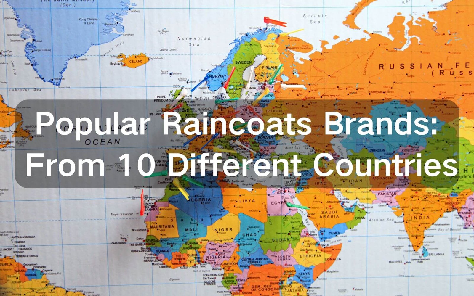 Popular raincoat brands