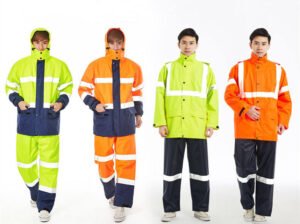 Imperméable de sécurité réfléchissant3