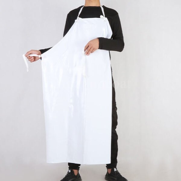 Customizable White Waterproof Apron — изображение 4