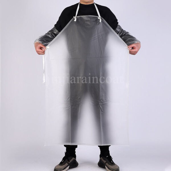 PVC transparent apron2