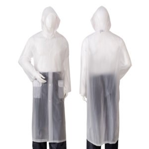 clear pvc rainwear​2