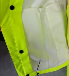 lightweight waterproof jacket zipper