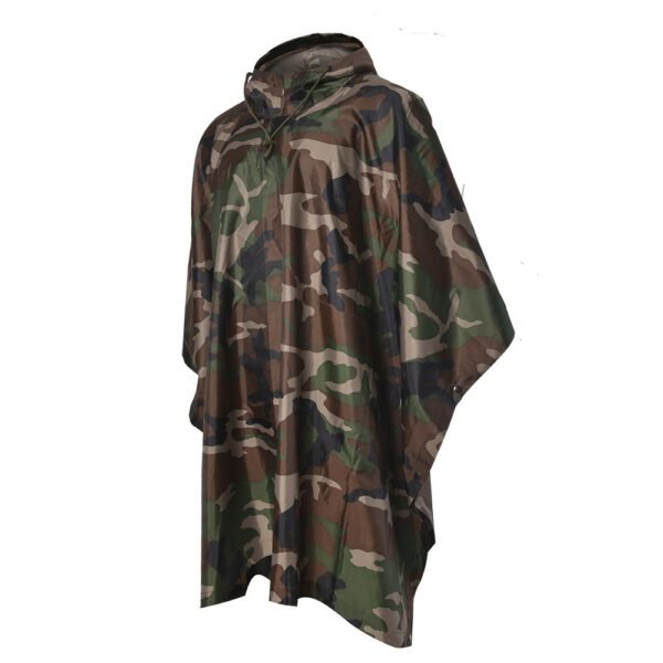 impermeable de camuflaje