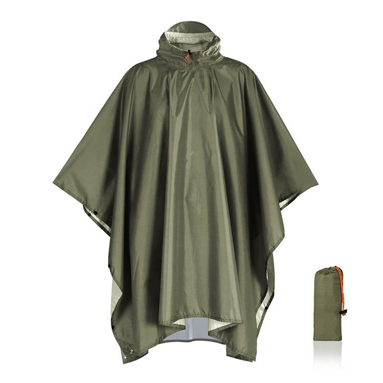 Hooded Rain Poncho​